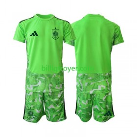 Billige Fotballdrakter Spania 6th Keeper Barn Grønn World Cup 2026 Kortermet